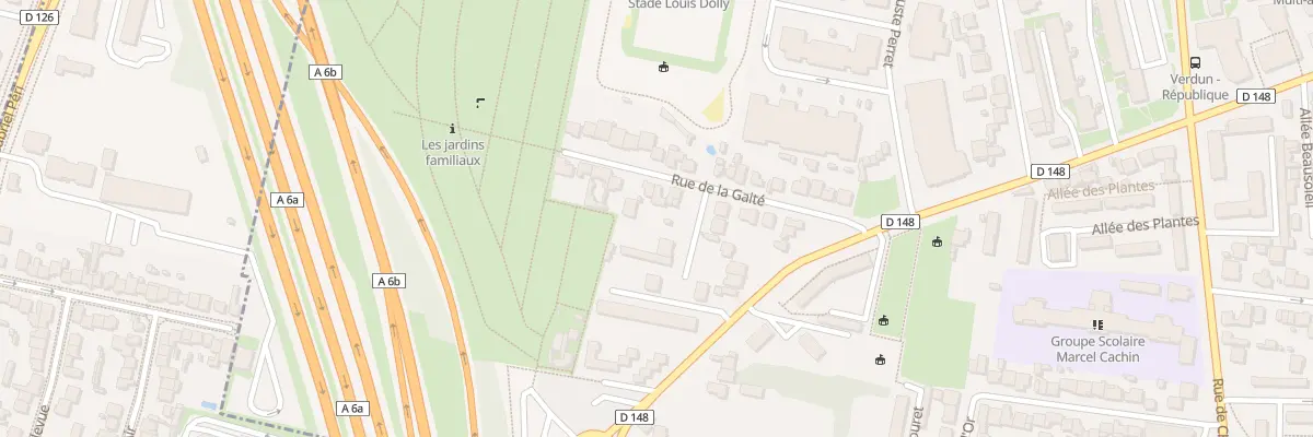 Plan du 21 Rue de la Gaité à Villejuif