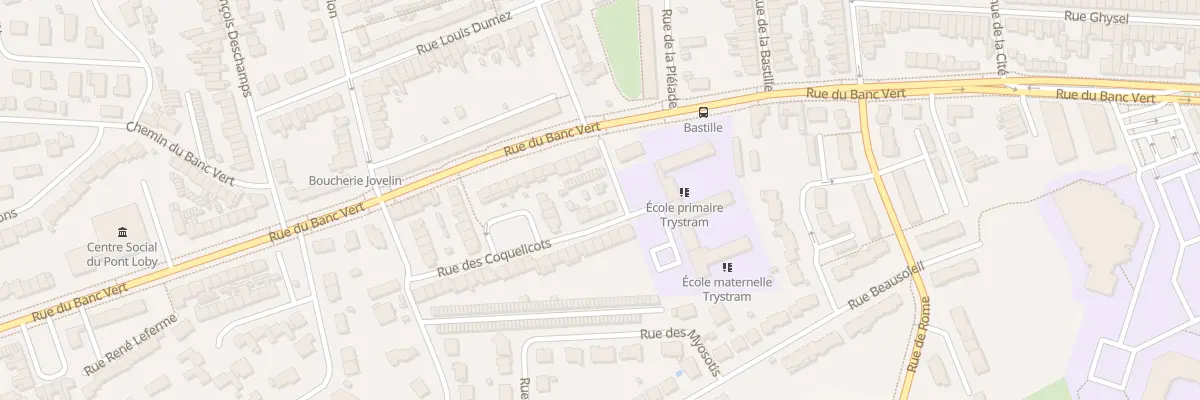 Plan du 5 Rue des Coquelicots à Dunkerque