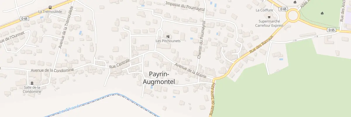 Plan du 42 Av de la Mairie à Payrin-Augmontel