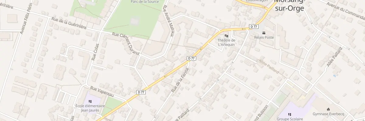 Plan du 56 Rue Jean Raynal à Massy