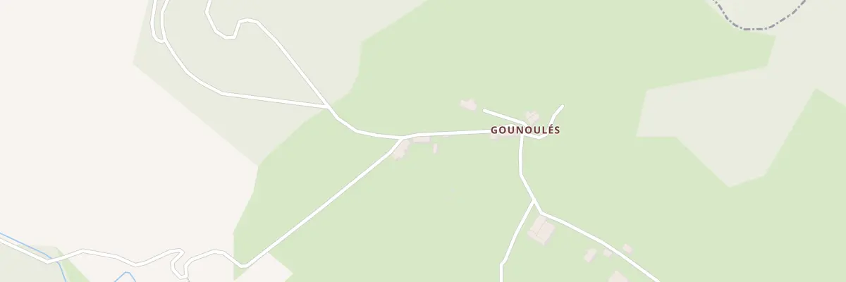 Plan du 5208 Gounoules à Saint-Illide