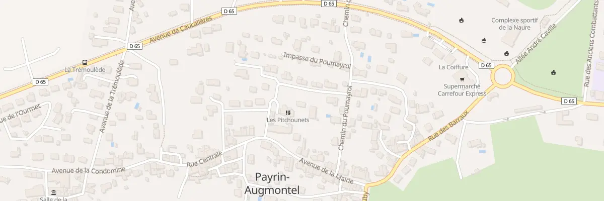 Plan du 3 Rue des Maisons Claires à Payrin-Augmontel