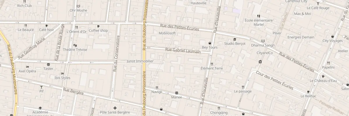 Plan du 32C Rue du Faubourg Poissonnière à Paris 10e Arrondissement