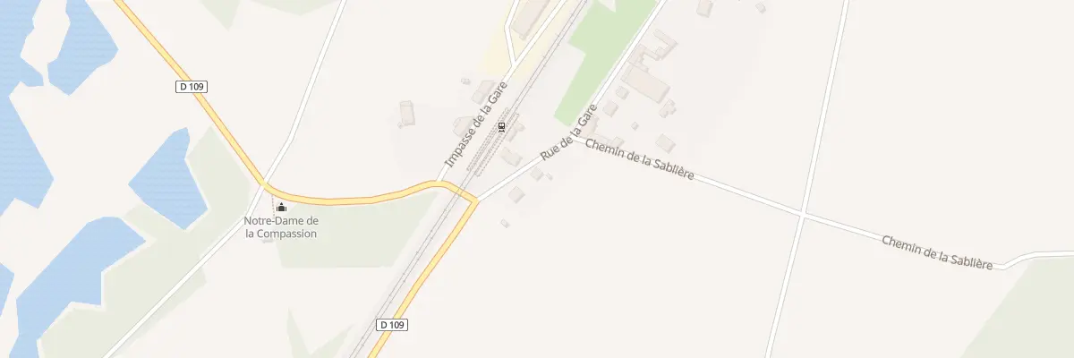 Plan du 4 Rue de la Gare à La Faloise