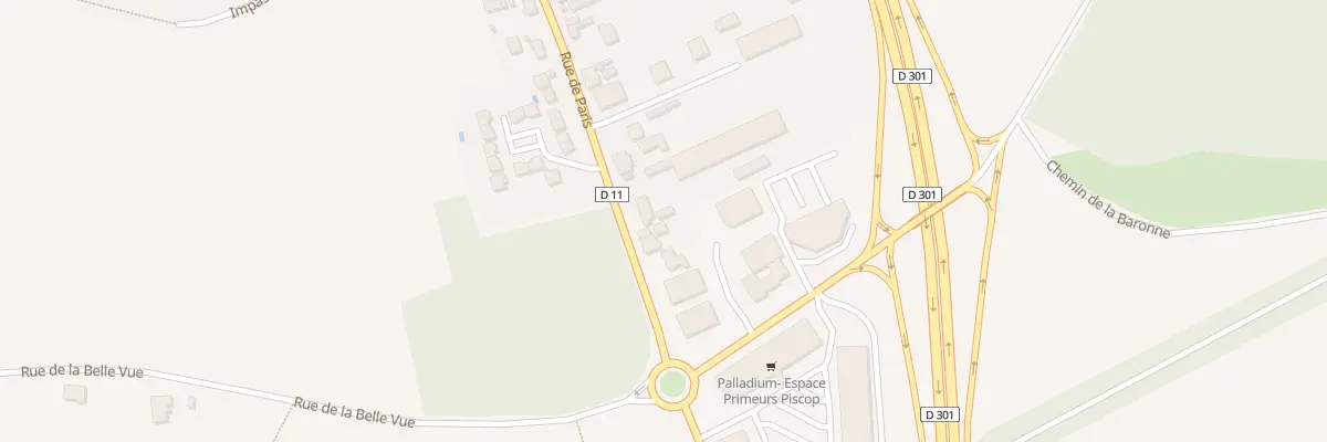Plan du 6 Rue de Paris à Piscop