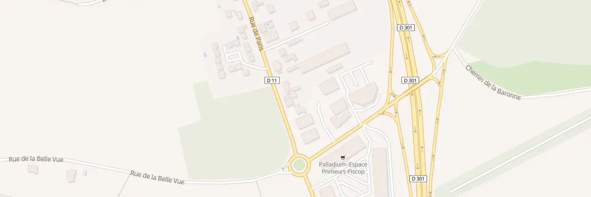 Plan du 4 Rue de Paris à Piscop