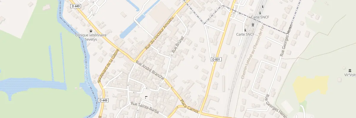 Plan du 6 Rue Brunel à La Ferté-Alais