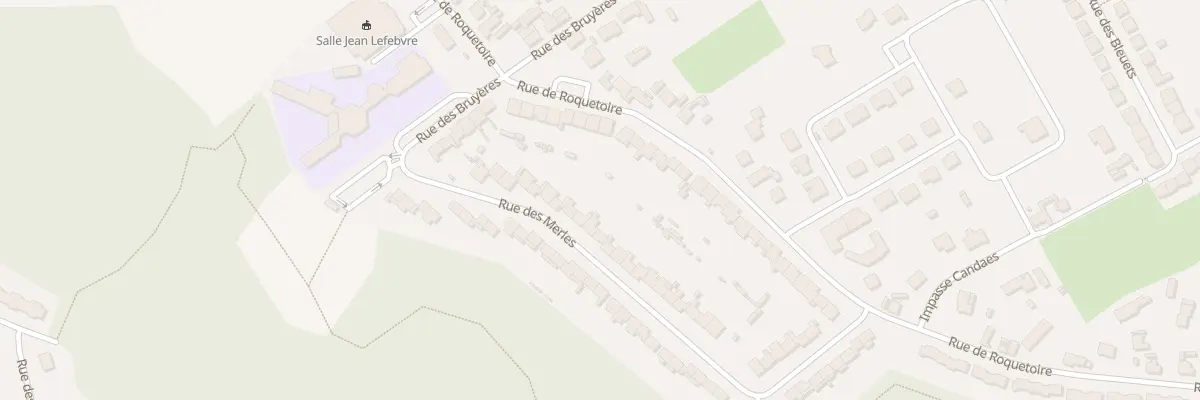 Plan du 17 Rue des Merles à Racquinghem