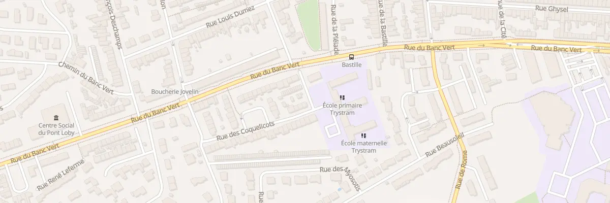 Plan du 7 Rue des Coquelicots à Dunkerque