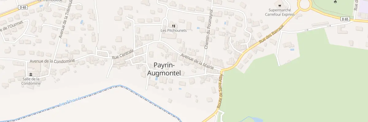 Plan du 33 Av de la Mairie à Payrin-Augmontel