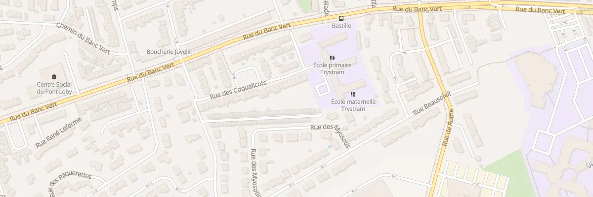 Plan du 38 Rue des Coquelicots à Dunkerque