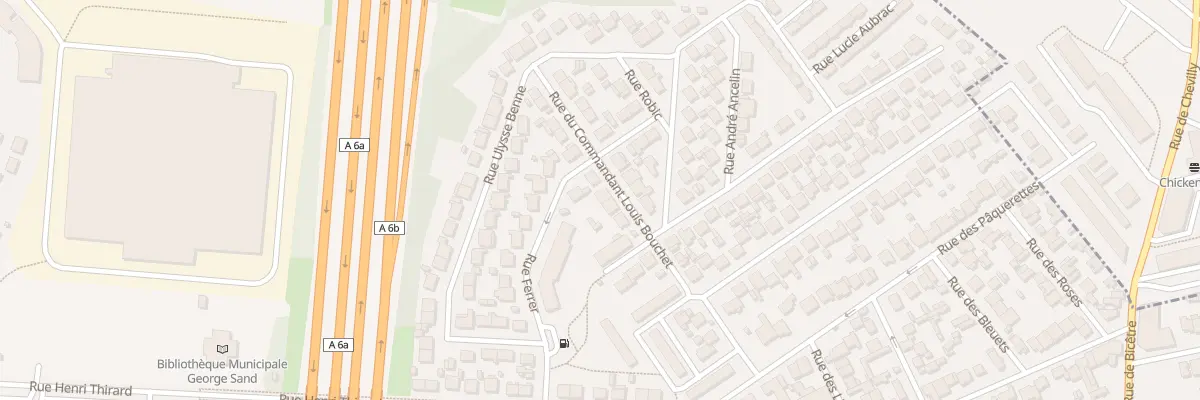Plan du 13 Rue Cdt Louis Bouchet à L’Haÿ-les-Roses