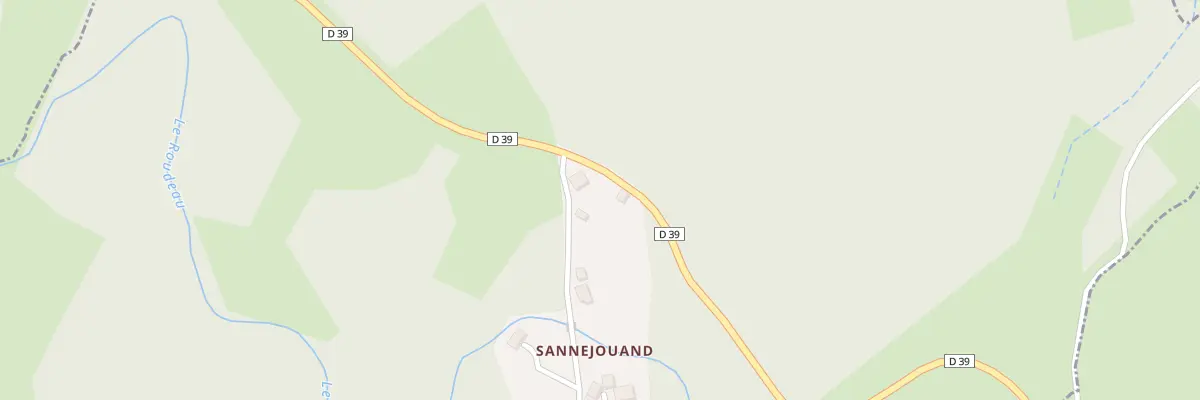 Plan du 8 Sannejouand à La Villetelle