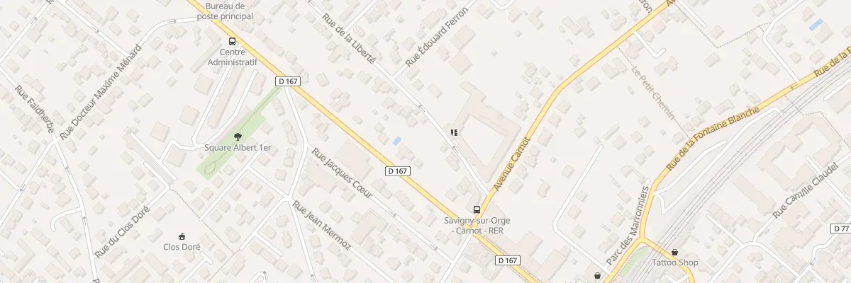 Plan du 5 Rue de la Liberte à Savigny-sur-Orge