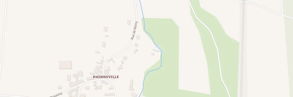 Plan du 16 Rue d’Hainneville à Chaussoy-Epagny