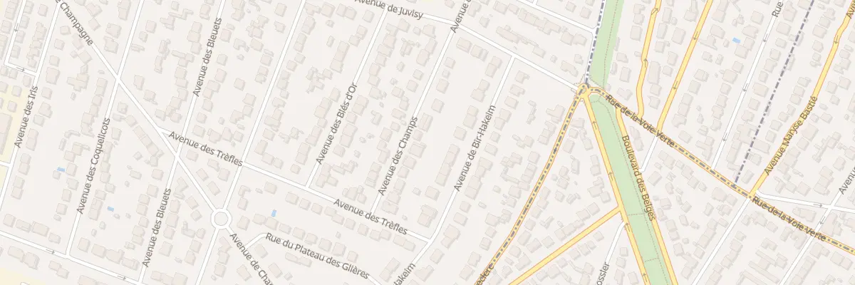 Plan du 47 Av des Champs à Morangis