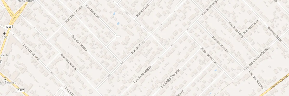 Plan du 34B Rue de Paris à Savigny-sur-Orge
