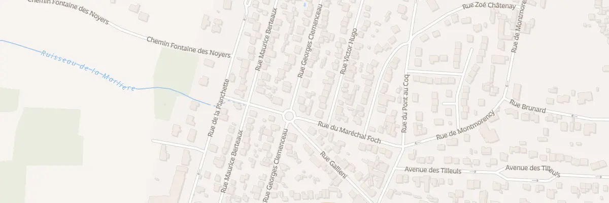 Plan du 24 Rue Georges Clémenceau à Saint-Brice-sous-Forêt