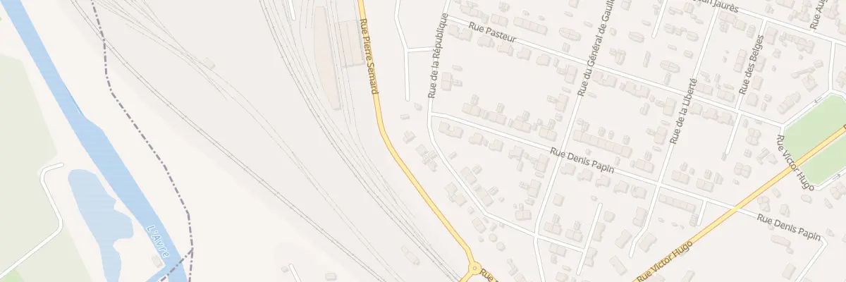 Plan du 127 Rue de la République à Longueau