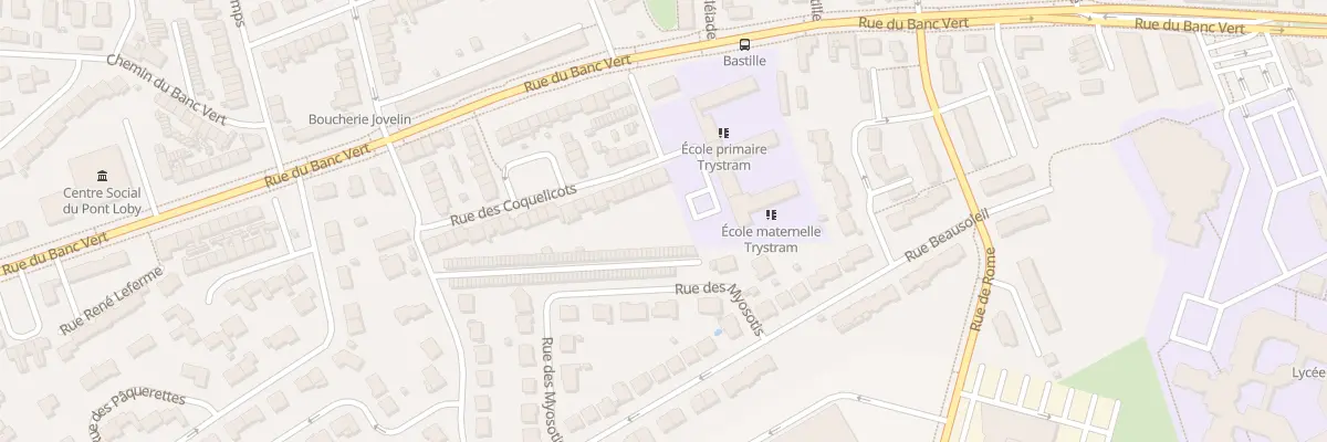Plan du 42 Rue des Coquelicots à Dunkerque