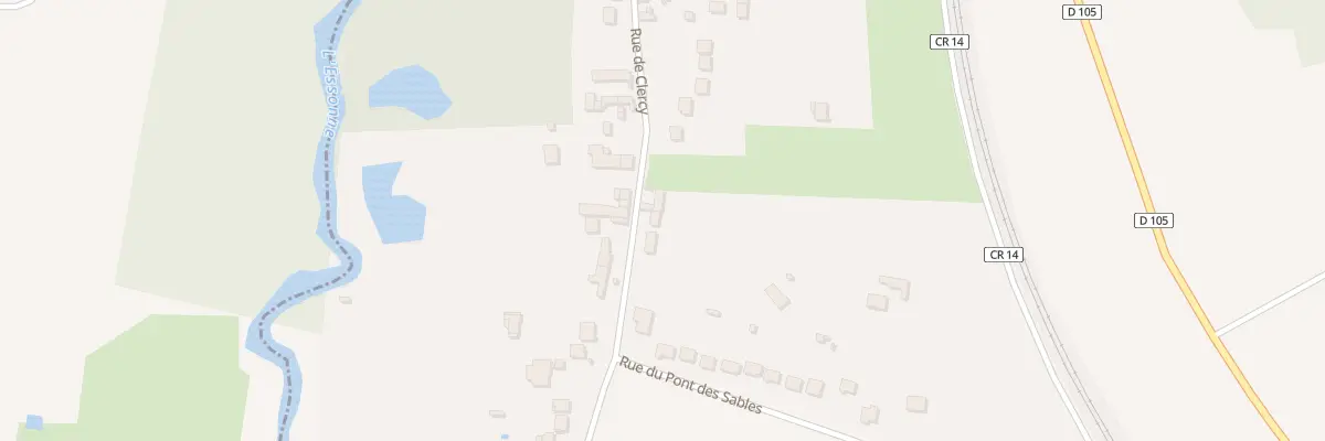 Plan du 57 Rue de Clercy à Guigneville-sur-Essonne