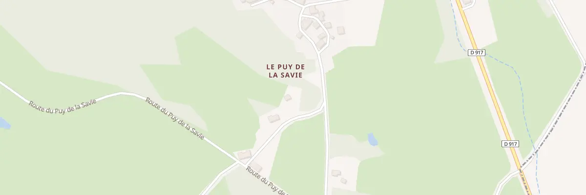 Plan du 5 Le Puy de la Savie à Verneiges