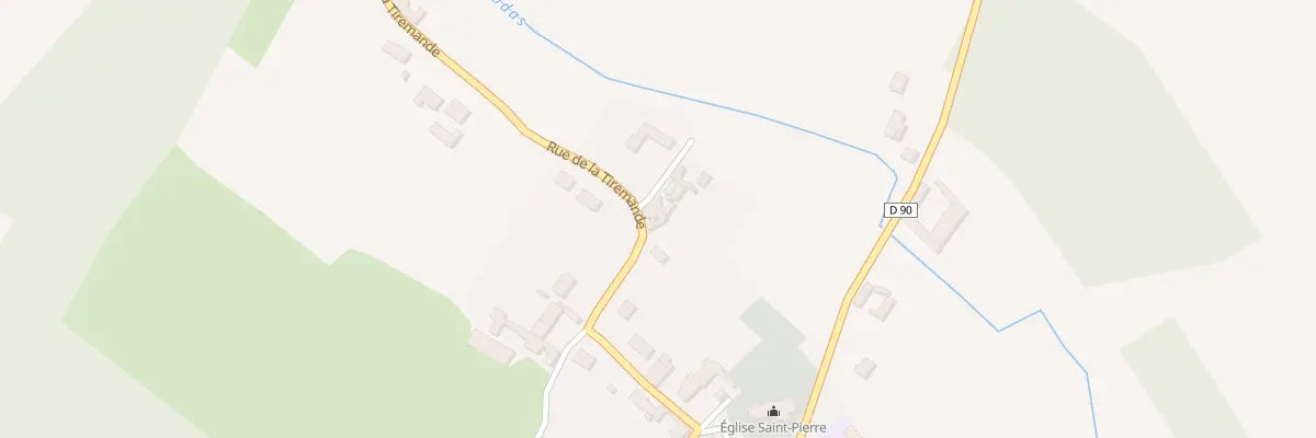 Plan du 6 Rue de la Tiremande à Ligny-lès-Aire