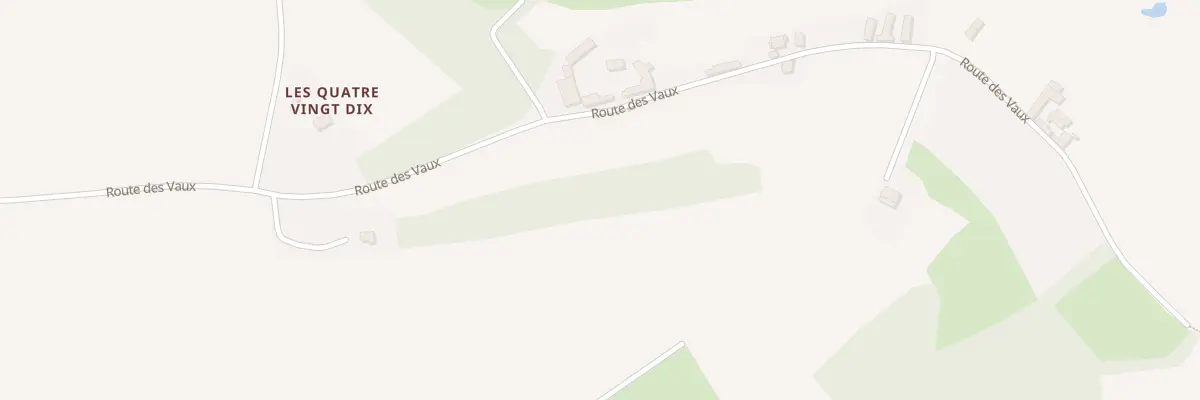 Plan du 5201 Au Dessus des Vaux à Estouy