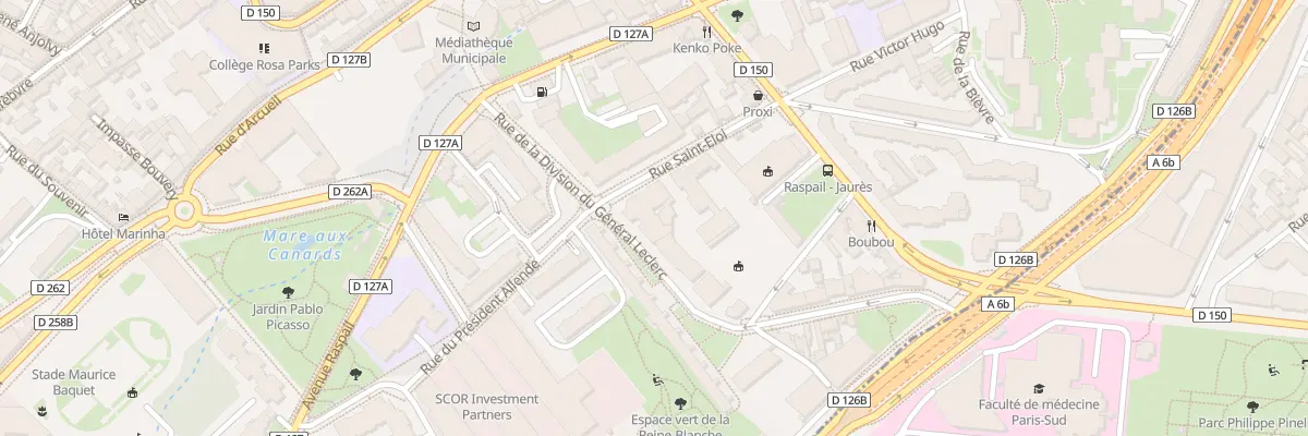 Plan du 21 Rue de la Div du Gal Leclerc à Gentilly