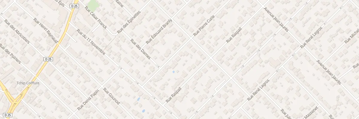 Plan du 16 Rue Pierre Curie à Savigny-sur-Orge