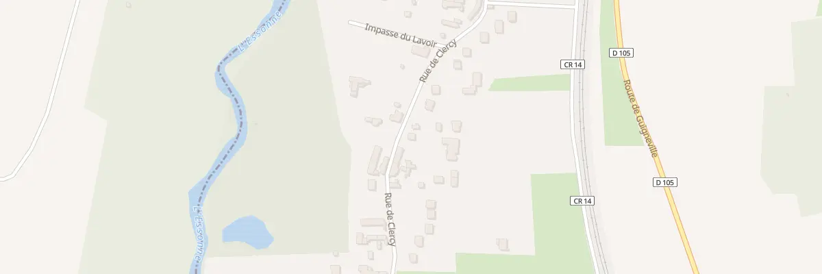 Plan du 35B Rue de Clercy à Guigneville-sur-Essonne