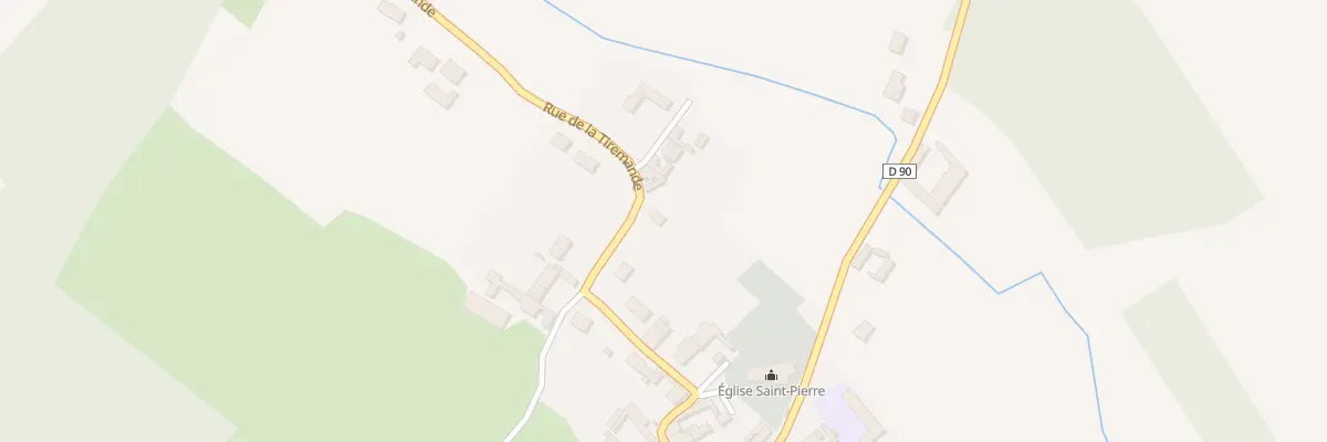 Plan du 4 Rue de la Tiremande à Ligny-lès-Aire