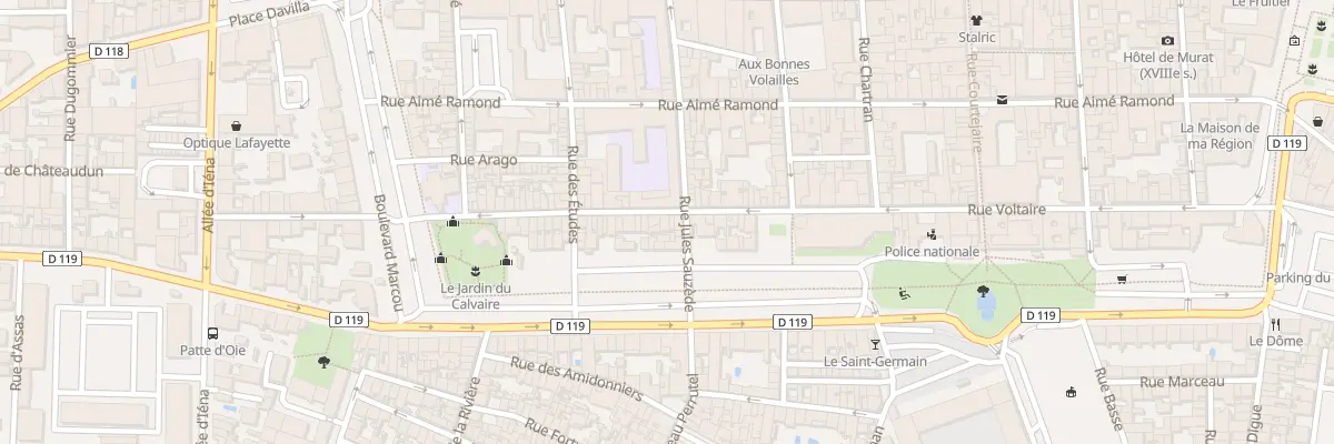 Plan du 63 Rue Voltaire à Ornaisons