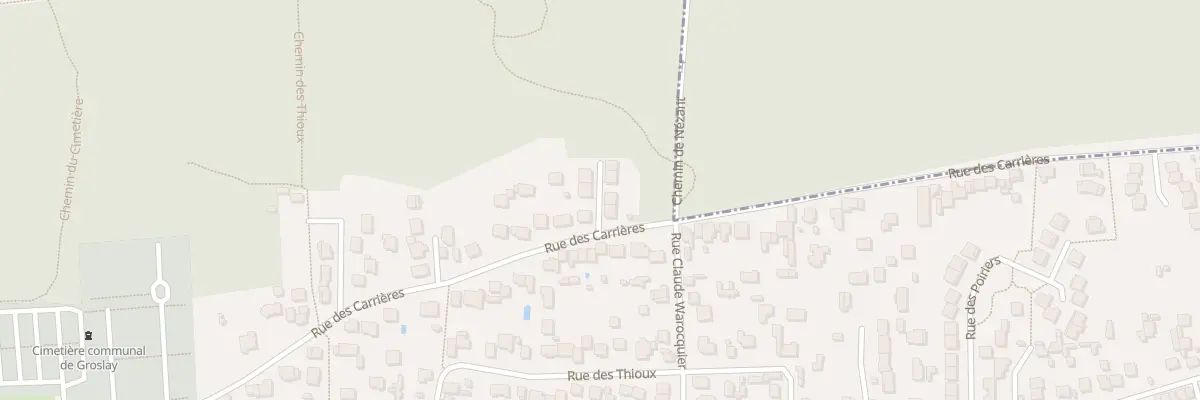 Plan du 53 Rue des Carrières à Groslay