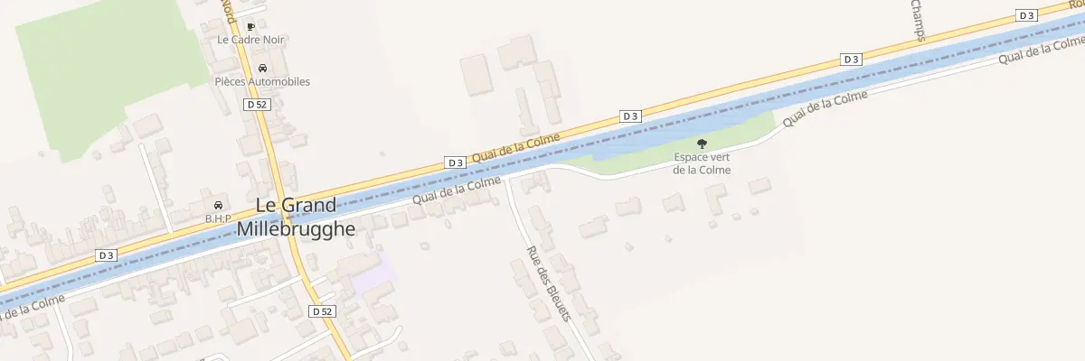 Plan du 27 Quai de la Colme à Steene