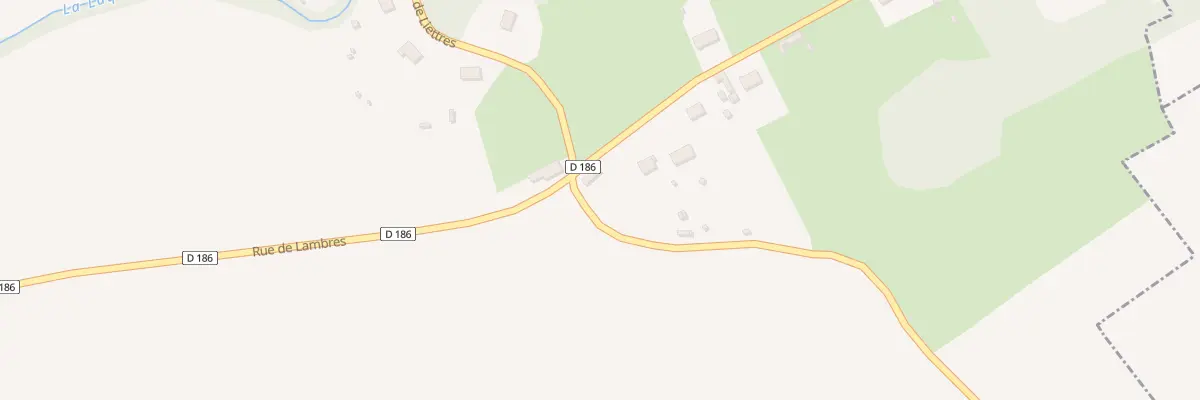 Plan du 8 Rue de Lambres à Liettres