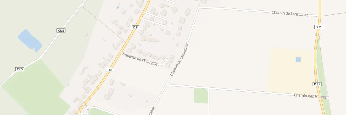 Plan du 7 Imp de l’Evangile à Itteville
