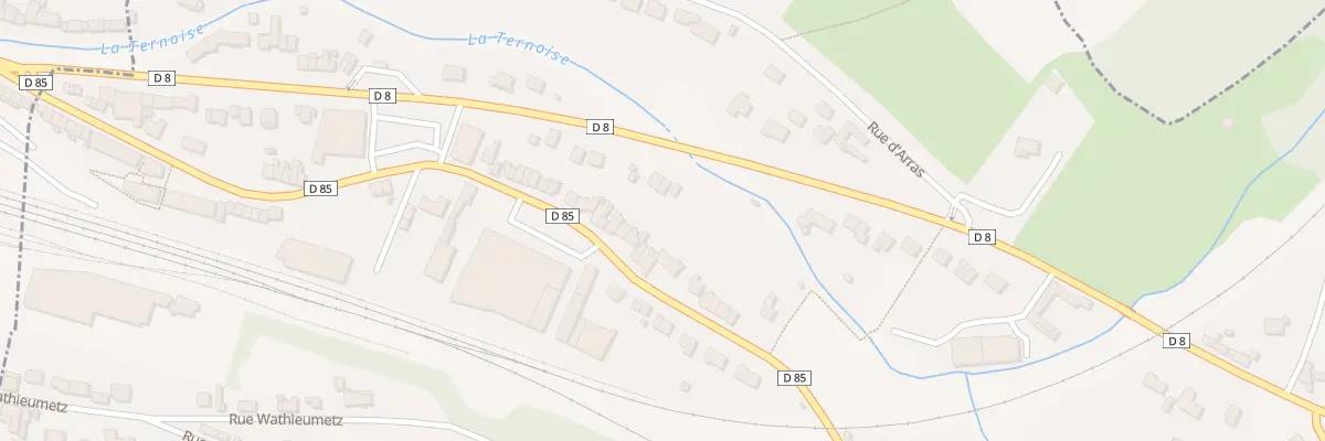 Plan du 55 Rue Faidherbe à Saint-Michel-sur-Ternoise
