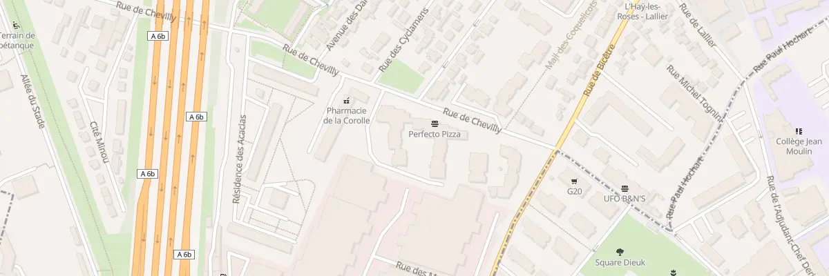 Plan du 130 Rue de Chevilly à L’Haÿ-les-Roses