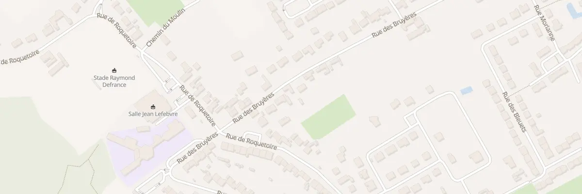 Plan du 41 Rue des Bruyères à Racquinghem
