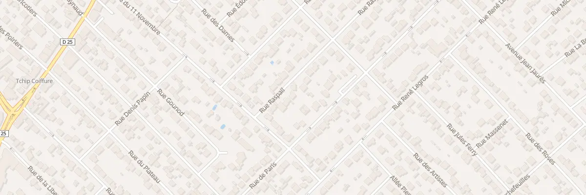 Plan du 10 Rue Raspail à Savigny-sur-Orge