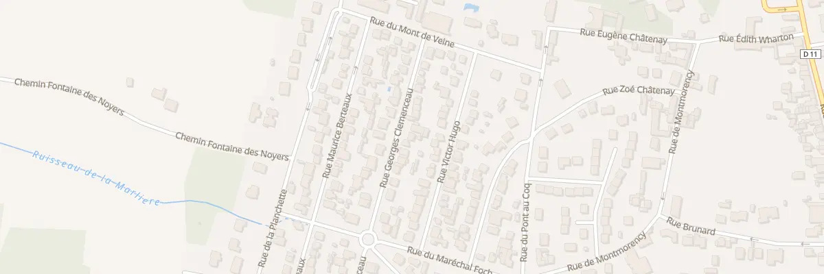 Plan du 42 Rue Georges Clémenceau à Saint-Brice-sous-Forêt