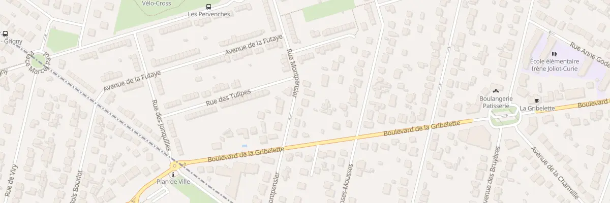 Plan du 16 Rue Montpensier à Morsang-sur-Orge