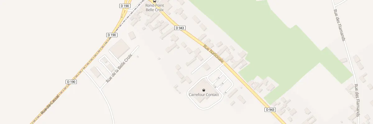Plan du 20 Rue Nationale à Racquinghem