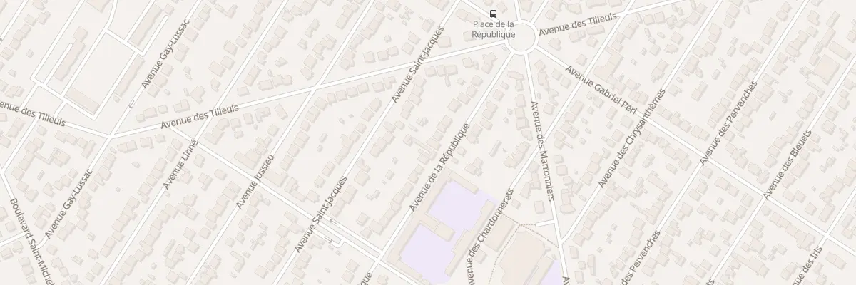 Plan du 89 Av de la Republique à Savigny-sur-Orge