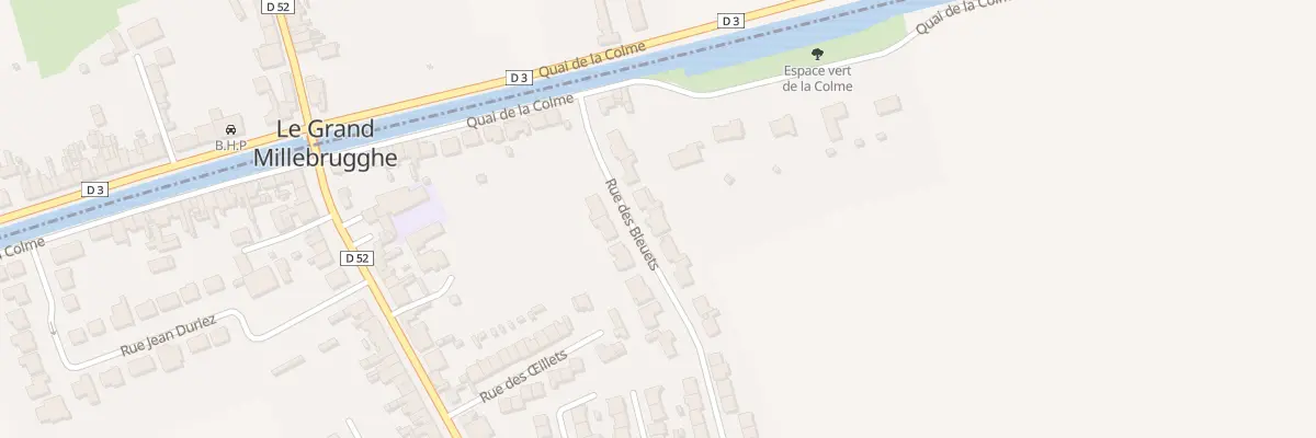 Plan du 9 Rue des Bleuets à Steene