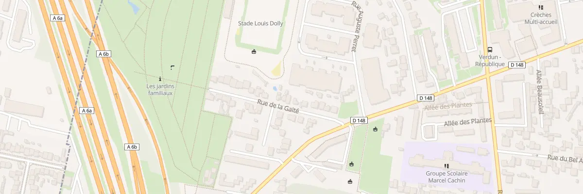 Plan du 14B Rue de la Gaité à Villejuif