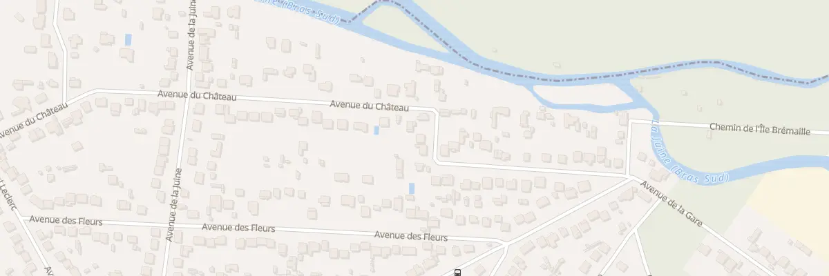 Plan du 52B Av du Château à Itteville