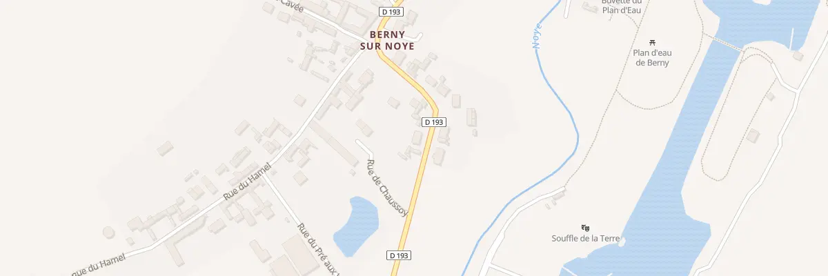 Plan du 12 Rue de Chaussoy à Ailly-sur-Noye