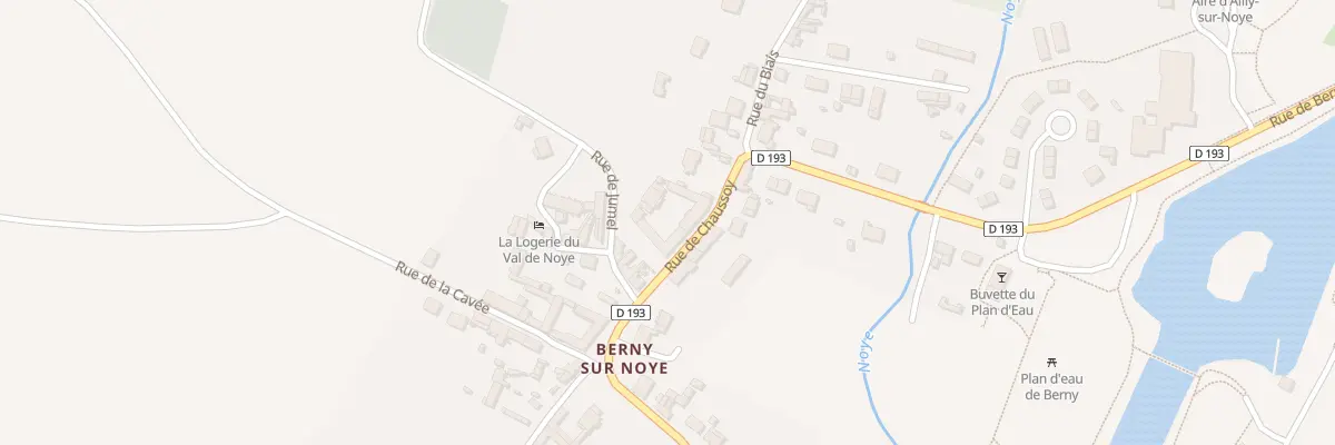 Plan du 4 Rue de Chaussoy à Ailly-sur-Noye